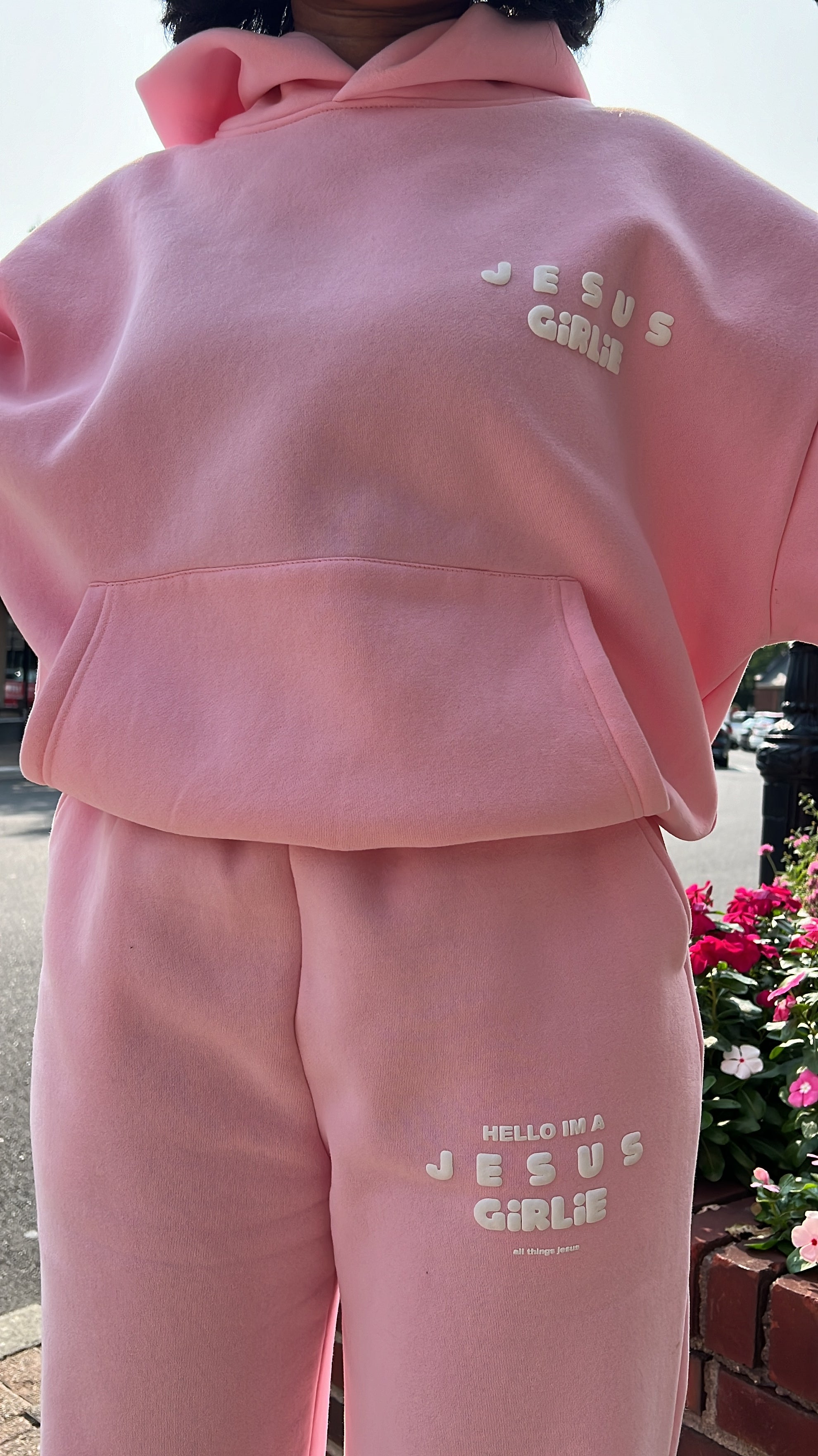 PINK JG SWEATPANTS