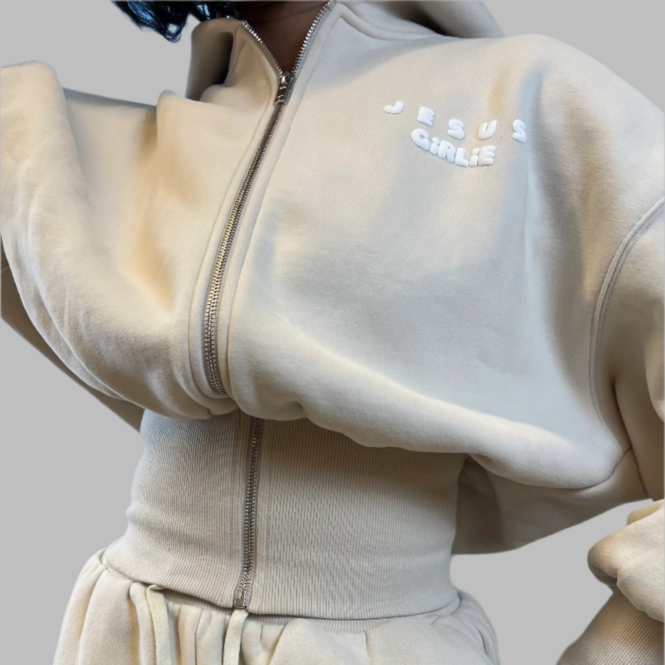 Jesus Girlie OG Zip Up