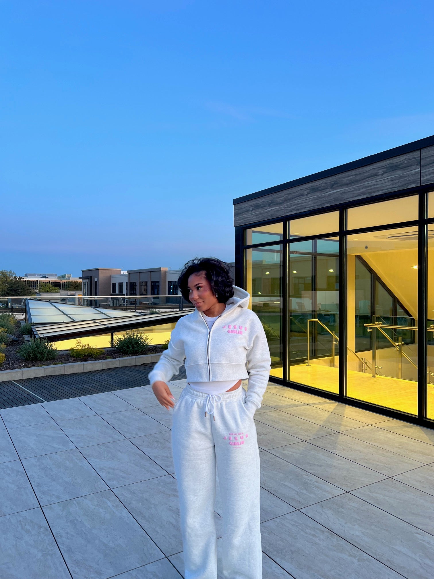 HEATHER GREY JG SWEATPANTS