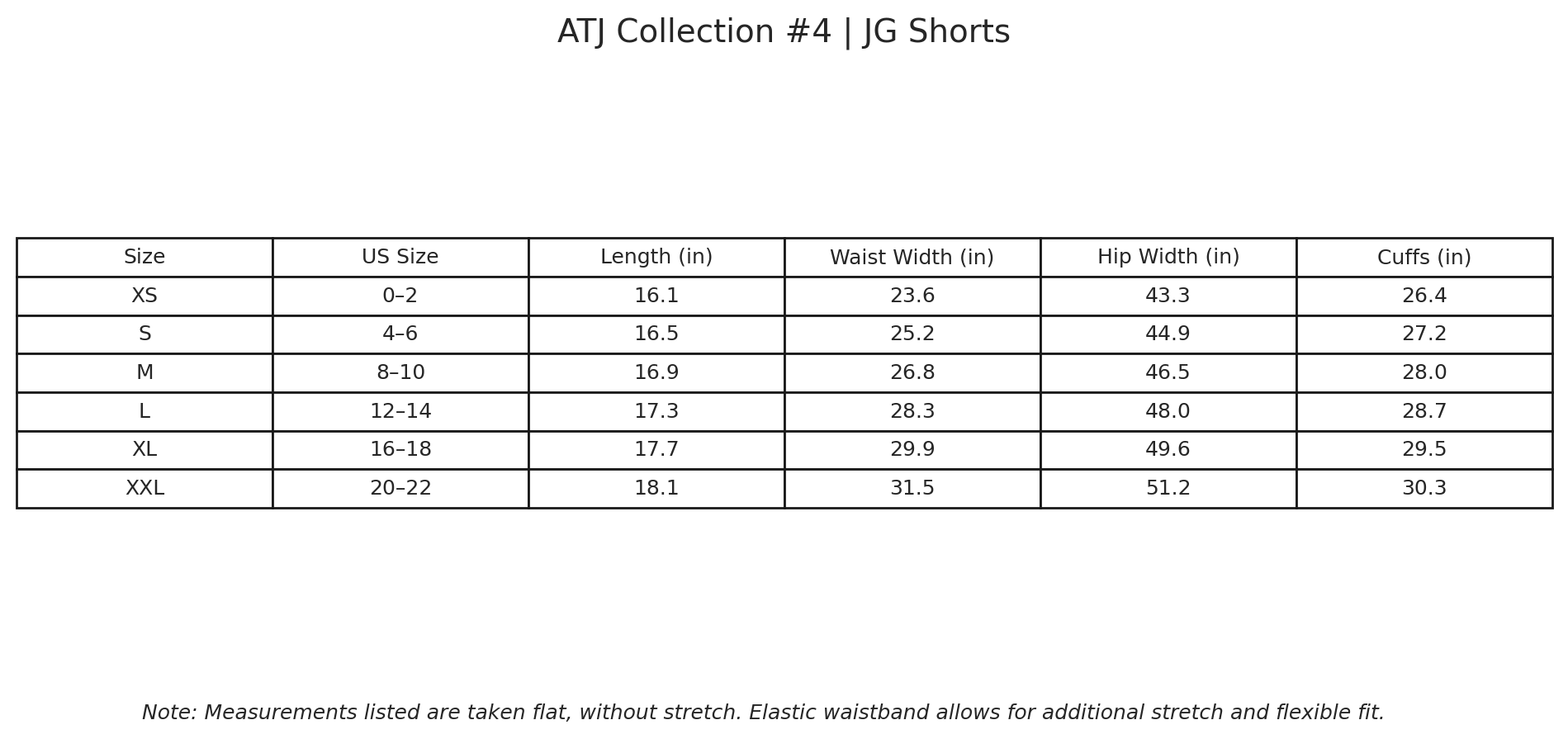 JG Butter Shorts ** PRE ORDER