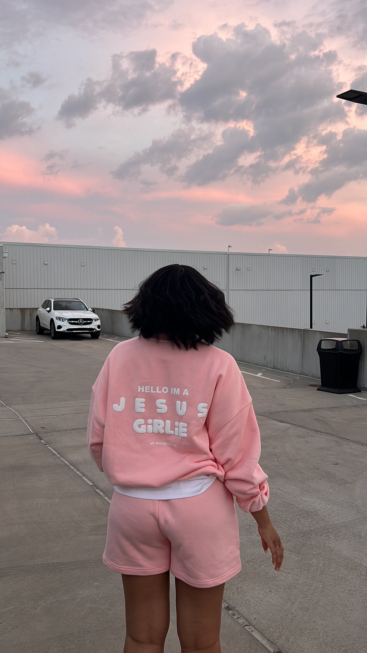 JESUS GIRLIE CREWNECK - PRE ORDER**