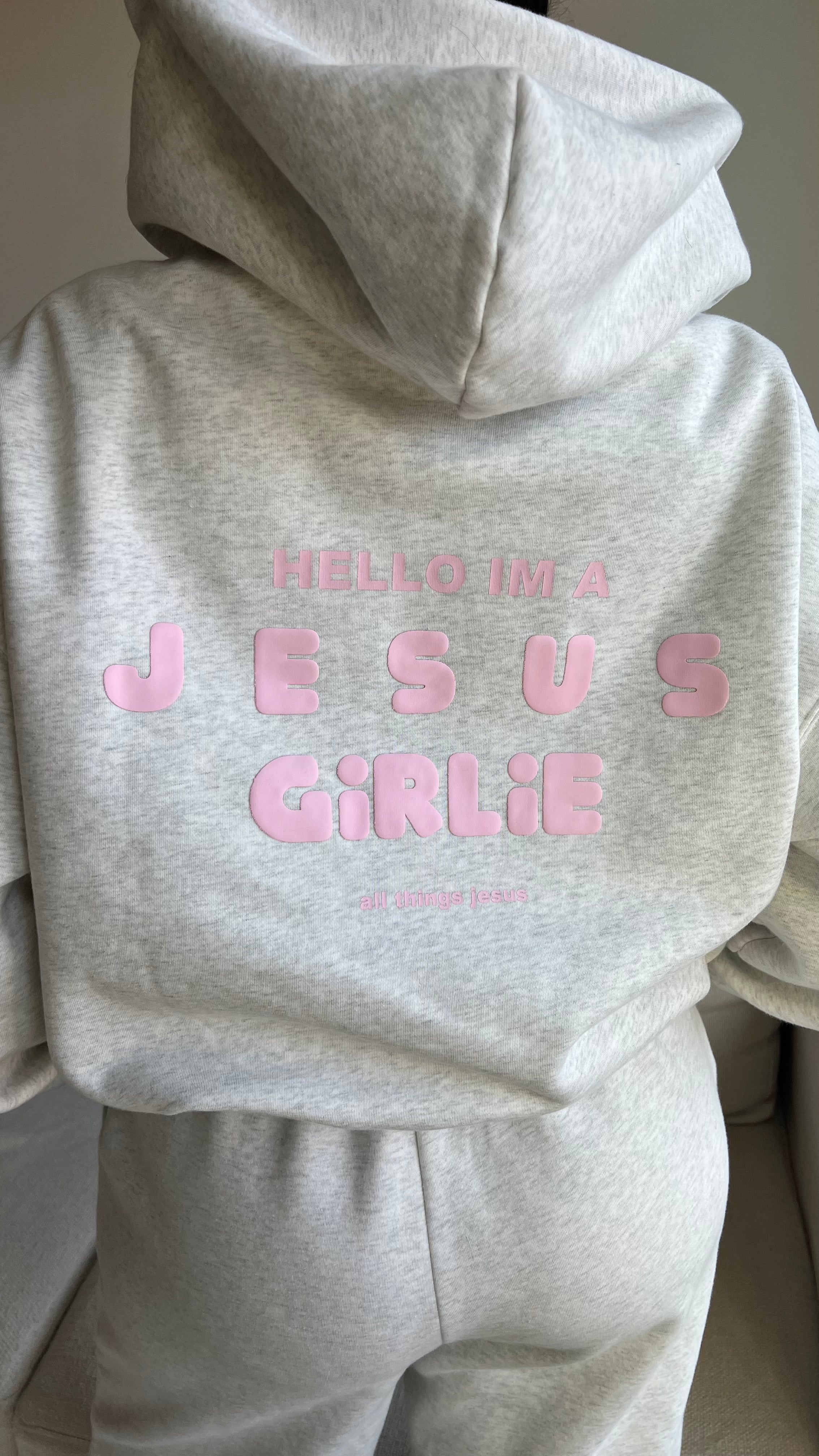 HEATHER GREY JG HOODIE All Things Jesus