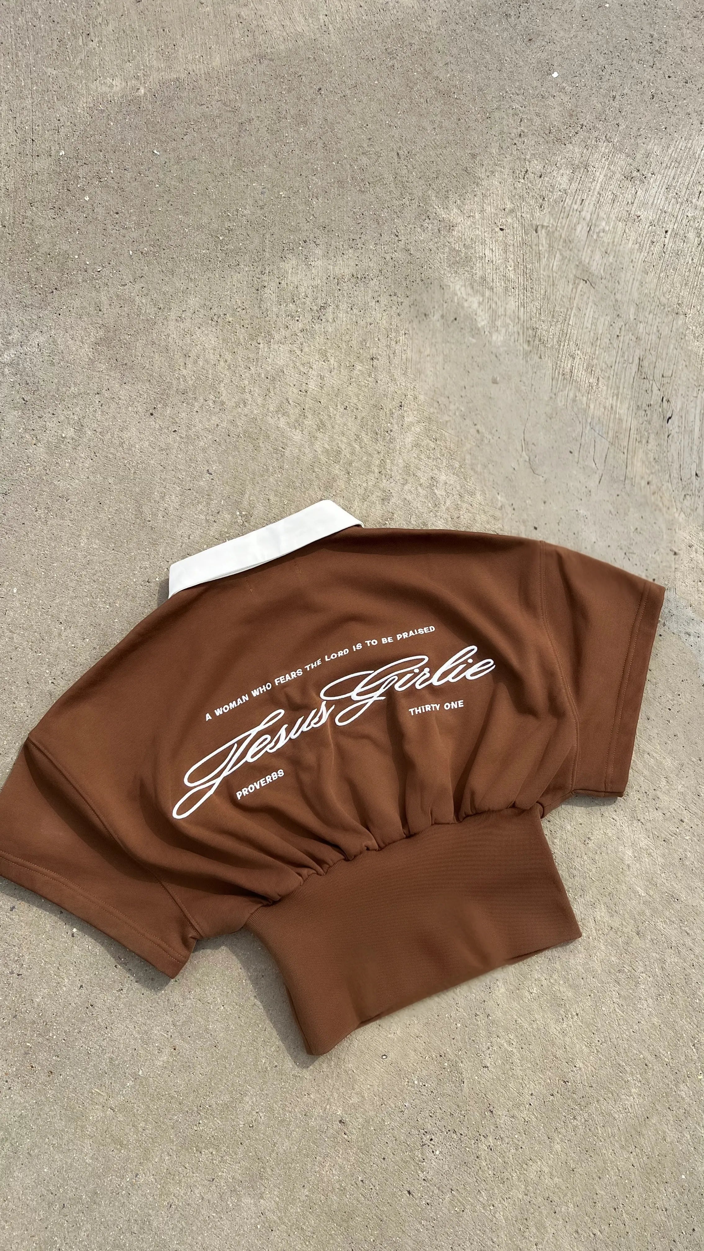 Collar’d in Grace V Neck Coco All Things Jesus