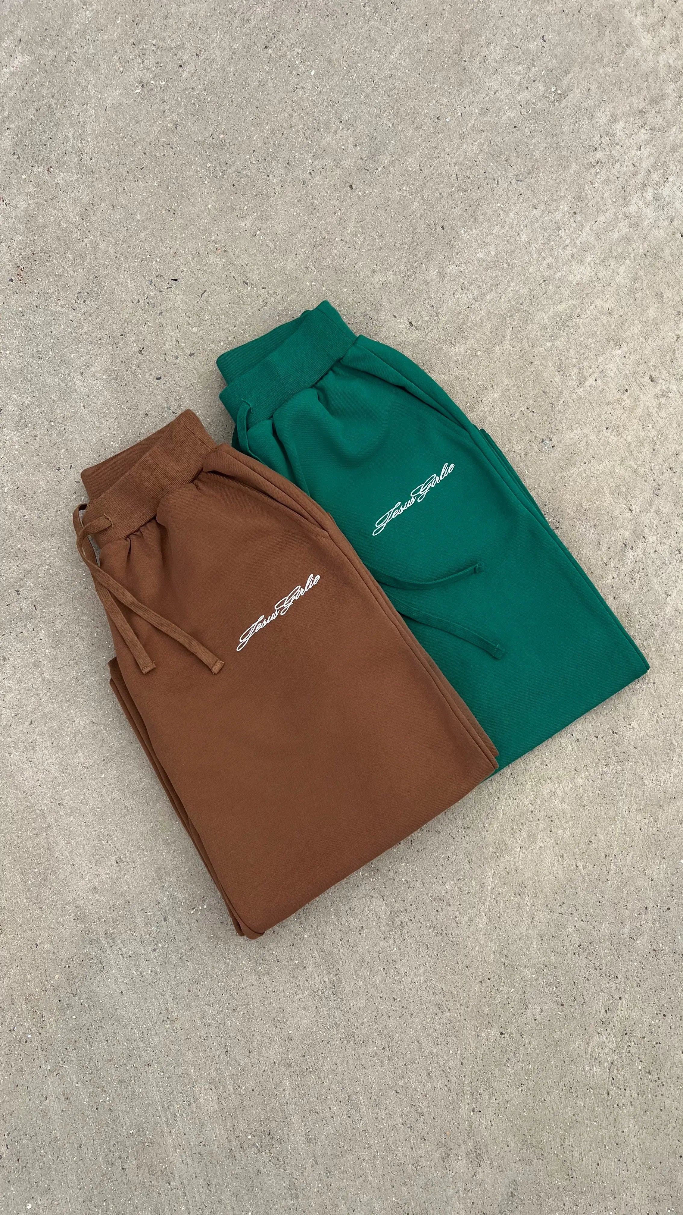 JG Forest Green Sweats All Things Jesus